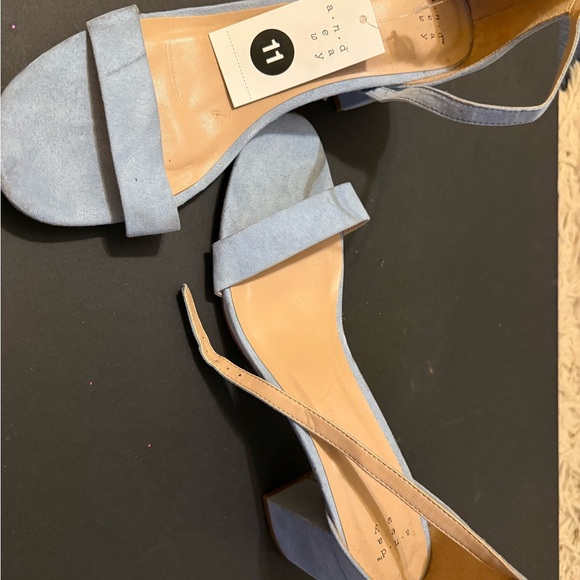 a new day Light Blue Block Heel Sandals - Picture 2 of 3